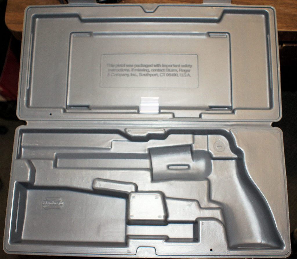 For Sale Original Ruger Super Blackhawk Plastic Case Ruger Forum